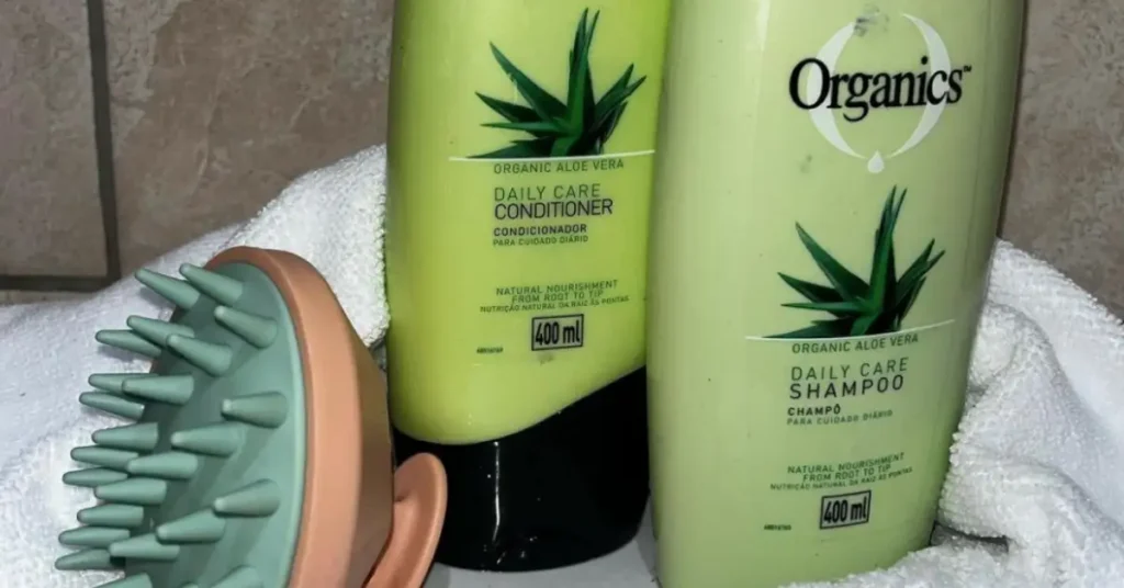 organics aloe vera shampoo