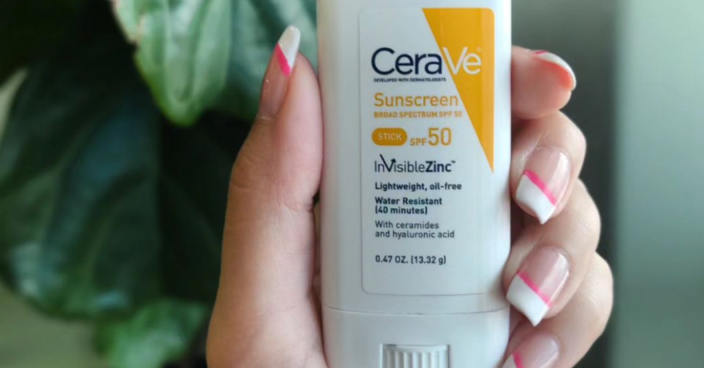 Cerave sunscreen bottle