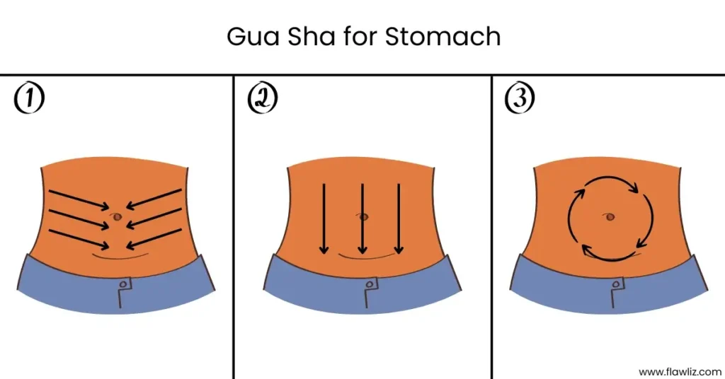 Gua Sha Stomach