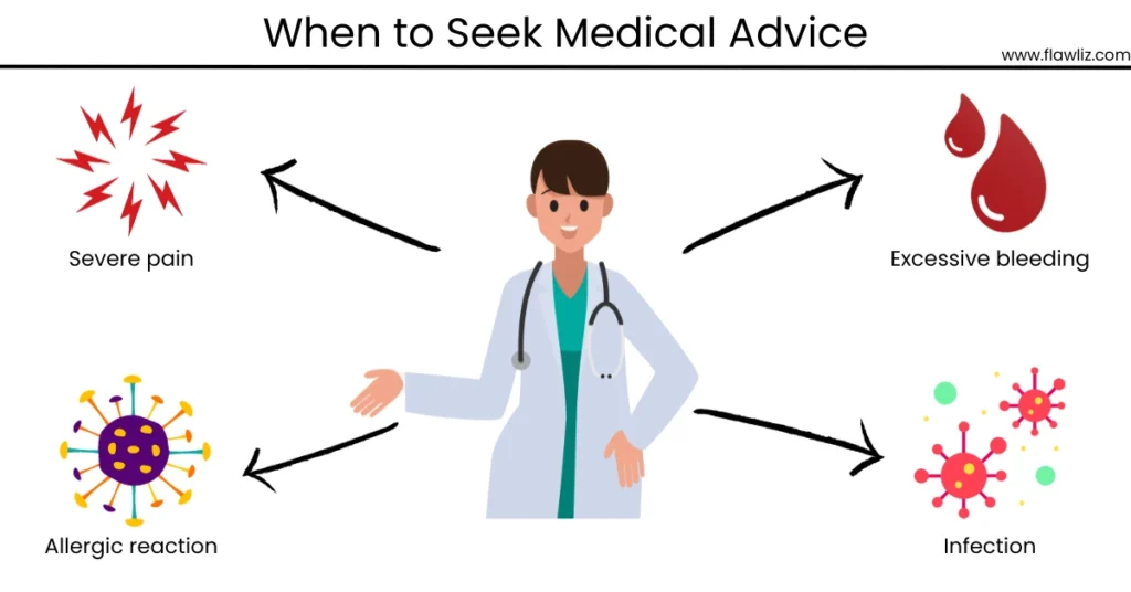 Illustration of When to Seek Medical Advice